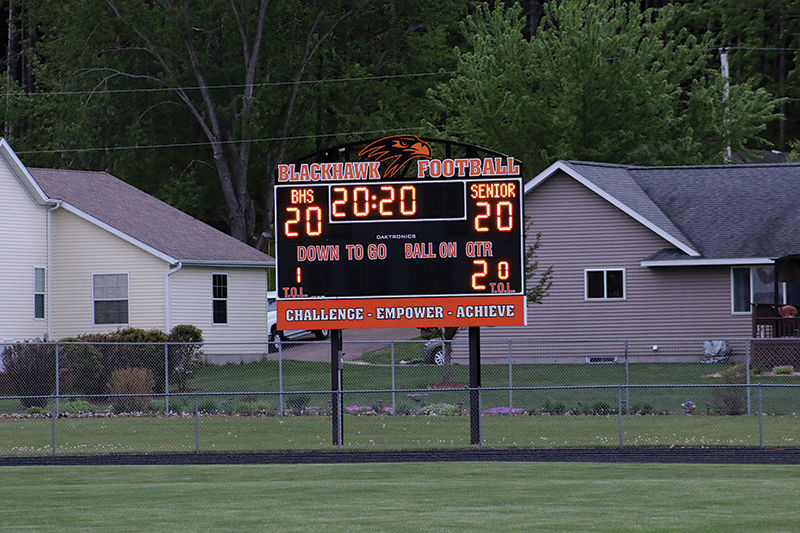 BHS Scoreboard Honors 2020 Graduates